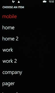 Press the required number type.