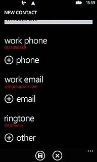 Press the save icon.