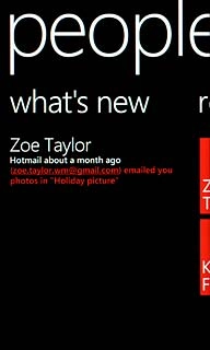 Press and hold people.