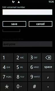 Key in +61414121121 and press save.