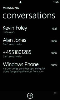 You have a number of options when you've read the text message.Press the required sender.Choose one of the following options:Reply to text message, go to 3a.Forward text message, go to 3b.Delete text message, go to 3c.