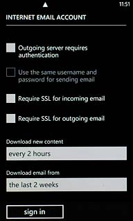 Press the field below Download new content.