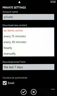 Press the required period or manually.