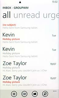 You have a number of options when you've read the email message.Press the required email message.Choose one of the following options:Reply to email message, go to 4a.Forward email message, go to 4b.Delete email message, go to 4c.