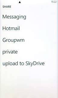 Press Messaging.A picture message containing the picture is created.Key in the first letters of the required contact.Matching contacts are displayed.