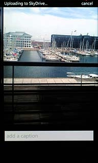 To add text:Quickly press add a caption.