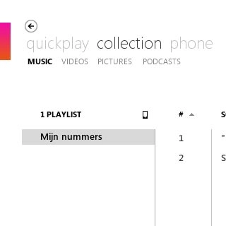 Select MUSIC.Go to the required audio file.