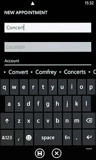 Press the save icon.