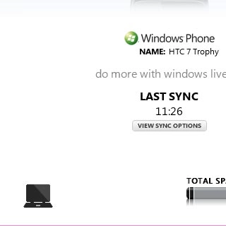 Select VIEW SYNC OPTIONS.Follow the instructions on the screen to select the required settings.