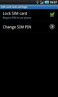 Press Change SIM PIN.