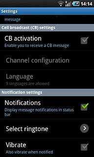 Press Notifications to turn on the function.