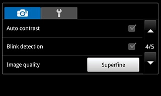 Press the field next to Image quality.