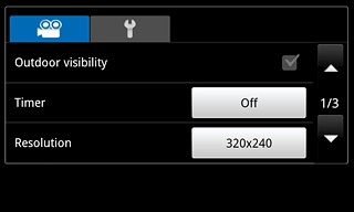 Press the field next to Resolution.