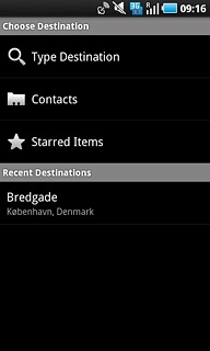 Starred Items, go to 2c.