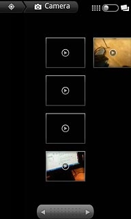 Press the required video clip.Follow the instructions on the display to upload the selected video clip to YouTube.