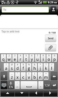 Press To.Key in the first letters of the required contact.Matching contacts are displayed.