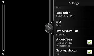 When the box next to the menu item is ticked (V), the function is turned on.