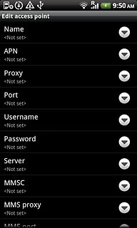Press APN.Key in vfinternet.au