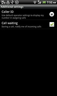 When the box next to the menu item is ticked (V), the function is turned on.