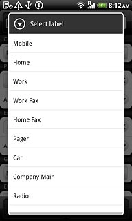 Press the required number type.