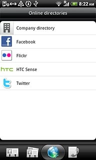 Press the required social network.