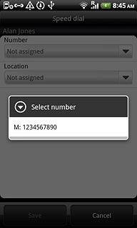 Press the required number.