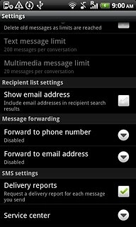 When the box next to the menu item is ticked (V), the function is turned on.