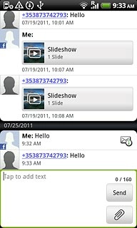 Press Tap to add text.Write the required text.