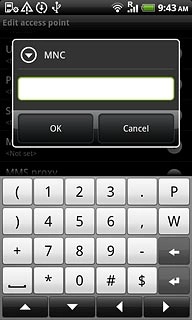 Key in 03 and press OK.