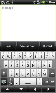 To key in more numbers or symbols:Press 12#.