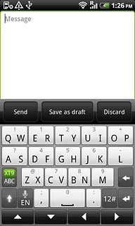 To key in one number:Press and hold the key with the required number until the number is displayed.