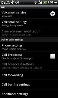 Press Additional settings.