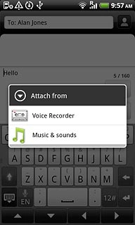 Press Music & sounds.