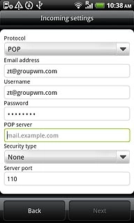 Press the drop down list below Protocol.