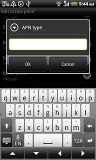 Key in mms and press OK.