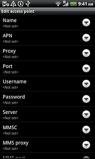 Press APN.Key in live.vodafone.com