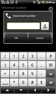 Key in +61414121121 and press OK.