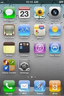 The battery charging icon shows that the battery is charging.Further information: Charge the battery