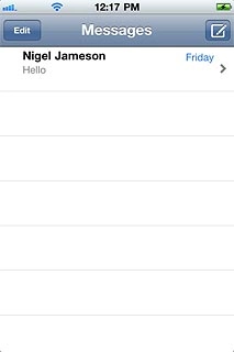 Press the required sender.