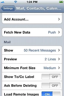 Press Add Account....