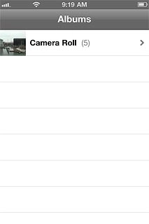 Press Camera Roll.