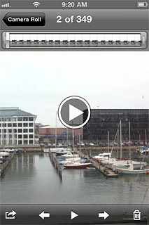 Press the send icon (an arrow).