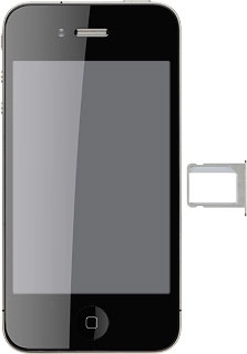 Turn your SIM so that the angled corner of your SIM matches the angled corner of the SIM holder.Place your SIM in the SIM holder.