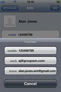 Press the required number.