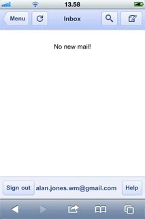 You can now use the application.Please note that Gmail isn't part of the original application package and therefore only a general description is given here.You have a number of options, such as:Send email messagesRetrieve and read email messagesReply to email messagesCreate new Gmail account