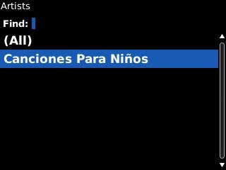 Highlight the required audio file or the required playlist and press the Navigation key.