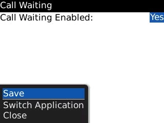 Scroll to Save and press the Navigation key.
