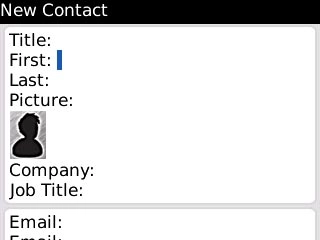 Highlight the field next to First and key in the required first name.