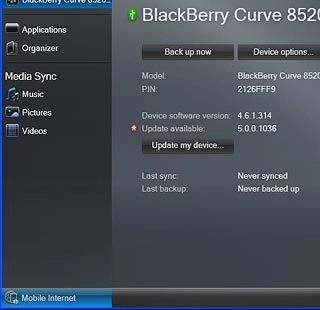 Select Mobile Internet.