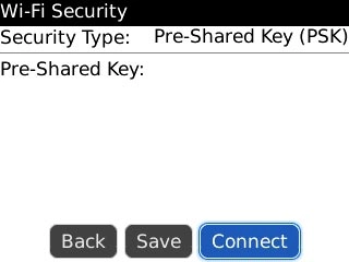 Scroll to Connect and press the Navigation key.